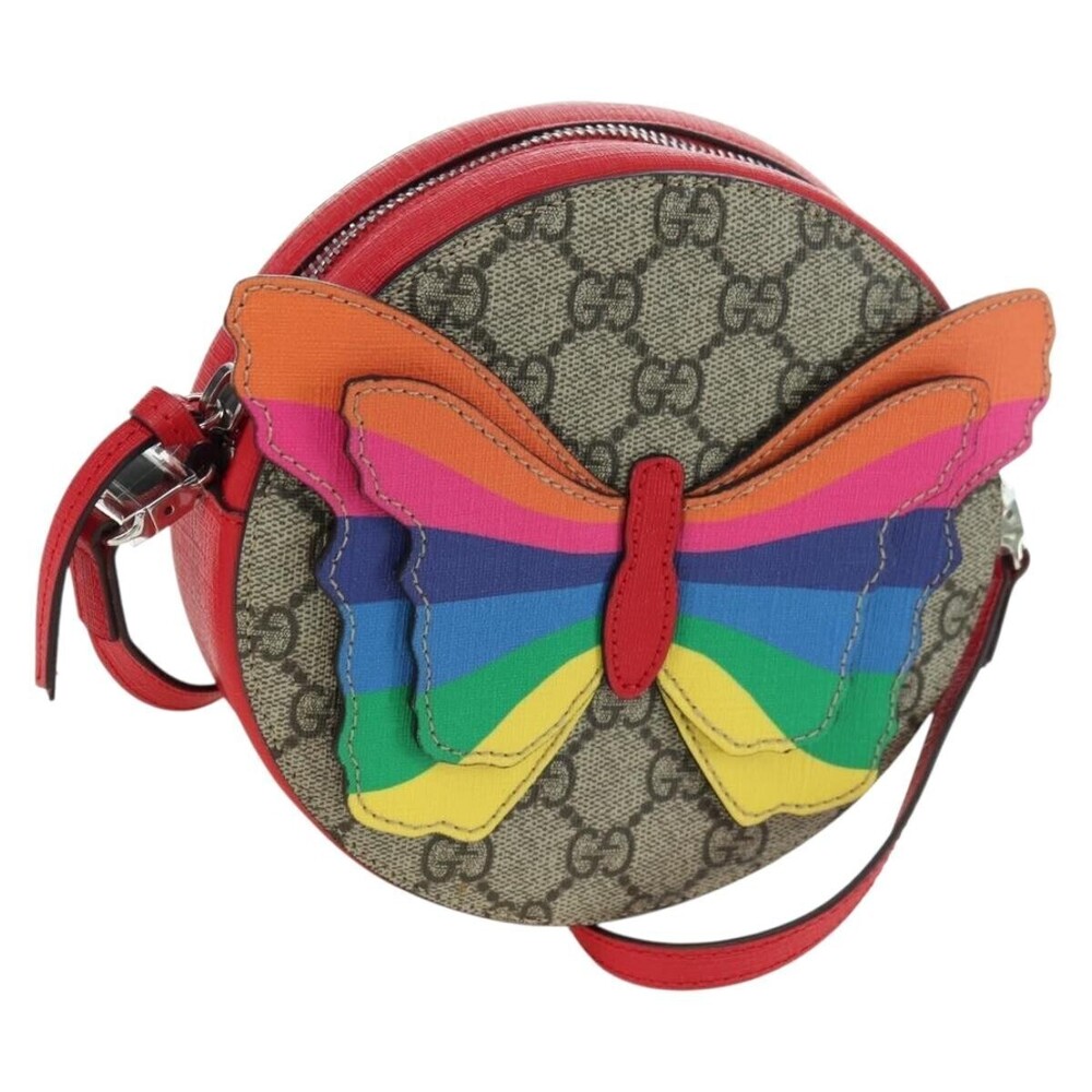 Gucci Kids GG Supreme Rainbow Butterfly GG canvas